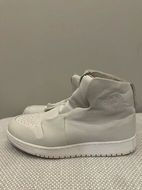 Nike Air Jordan Sage XX AJ1 Shoes Womens 7 Retro White Leather Hi A01526-100 EUC